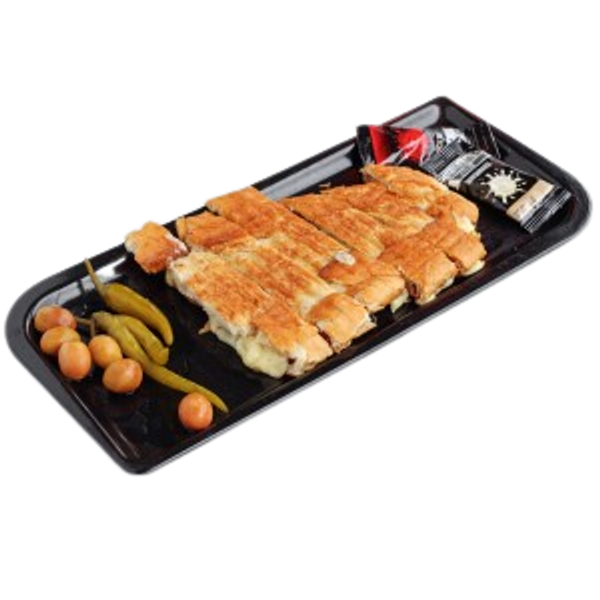 3/4 Ekmek Arası Tavuk Sucuklu Kaşarlı Tost